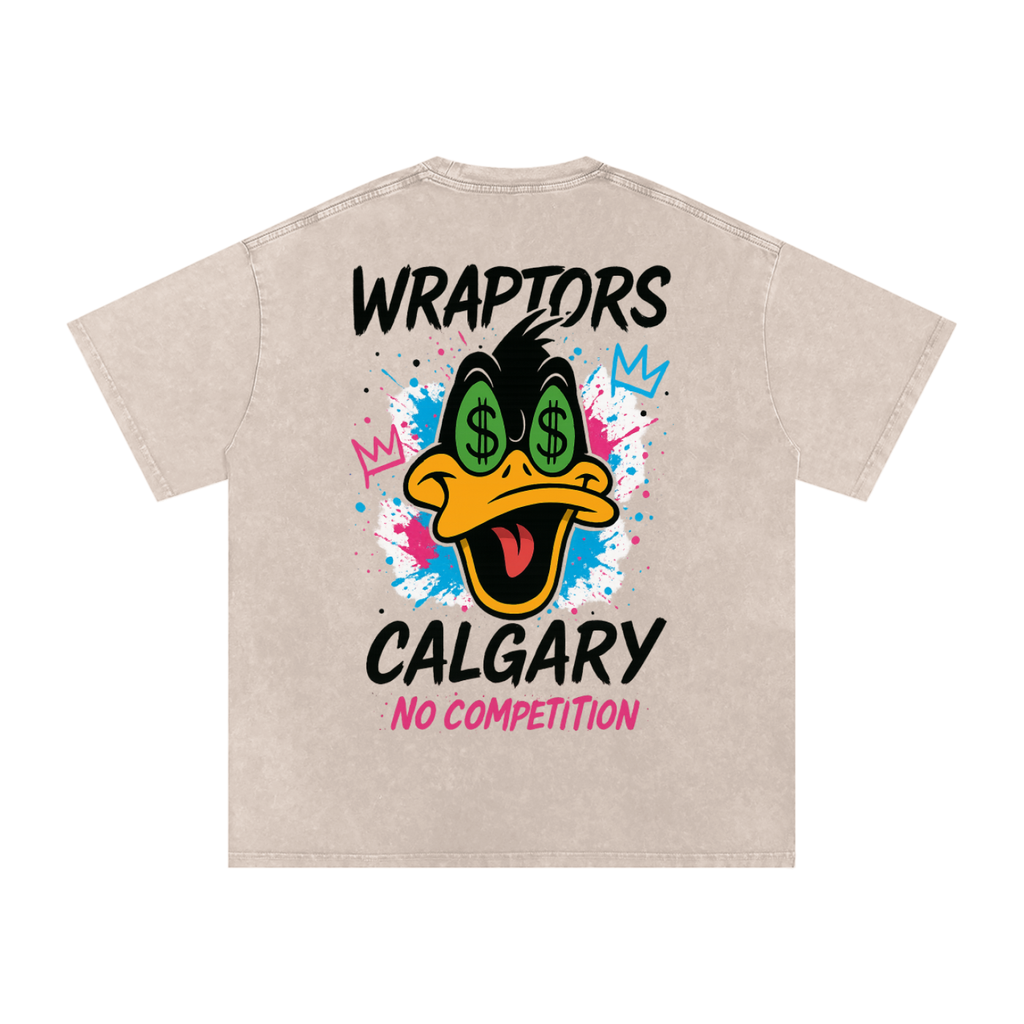 "DAFFY" Washed Oversized Tee