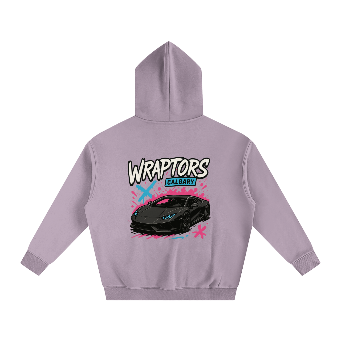 "LAMBO" Oversize Fleeced Hoodie