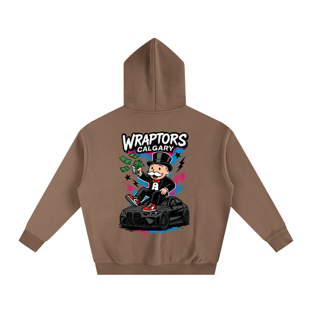 "MONOPOLY" Oversize Fleeced Hoodie