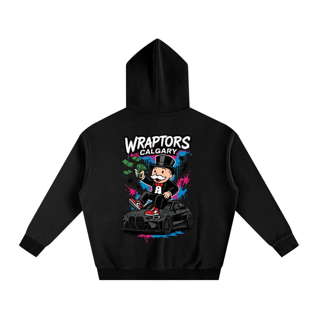 "MONOPOLY" Oversize Fleeced Hoodie