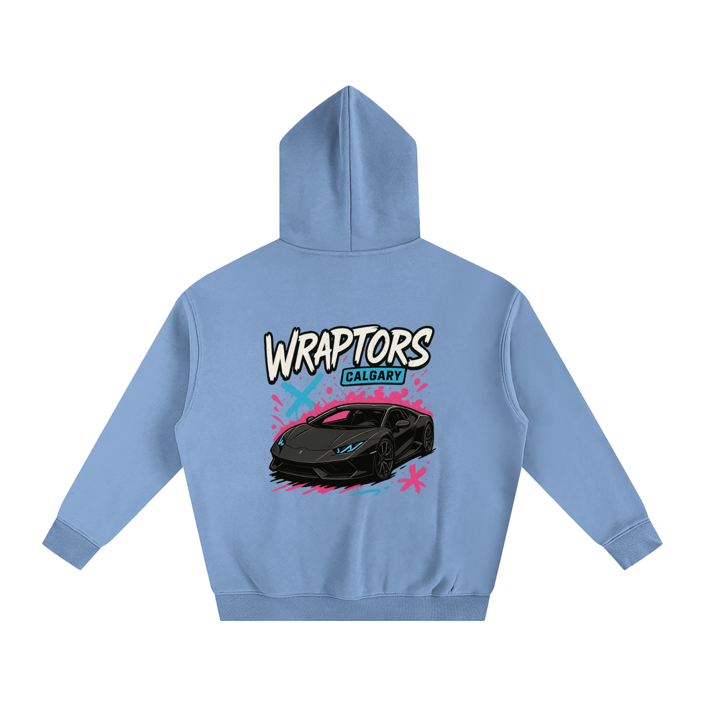 "LAMBO" Oversize Fleeced Hoodie