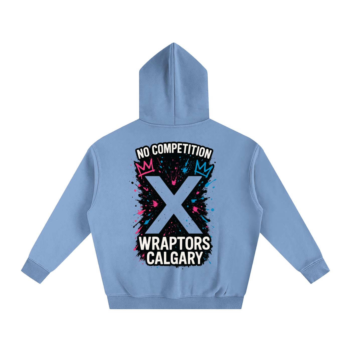 "NO COMPETITION" Oversize Fleeced Hoodie