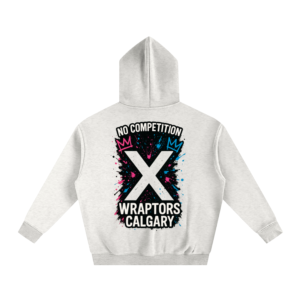 "NO COMPETITION" Oversize Fleeced Hoodie