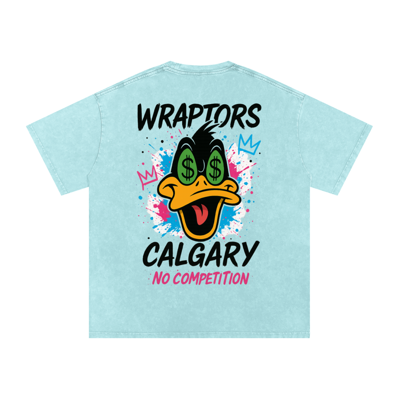 "DAFFY" Washed Oversized Tee