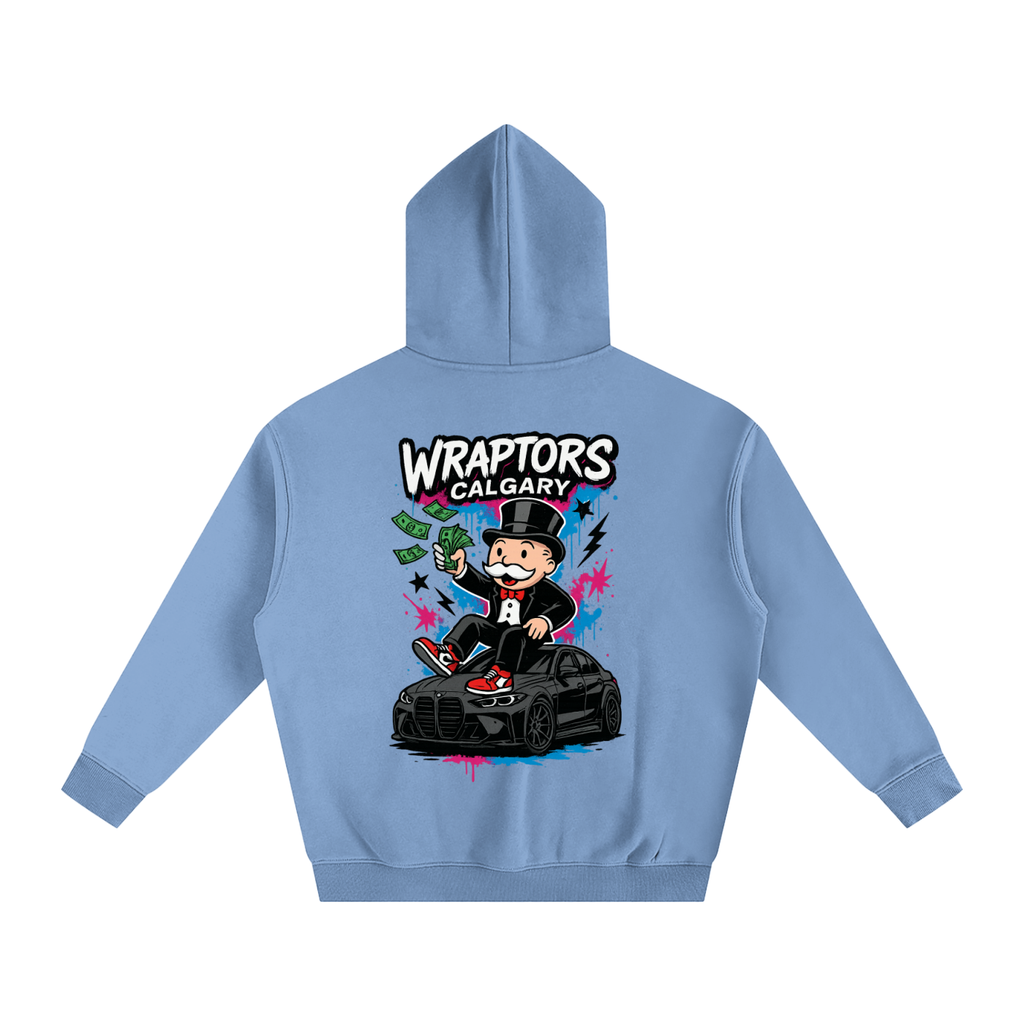 "MONOPOLY" Oversize Fleeced Hoodie