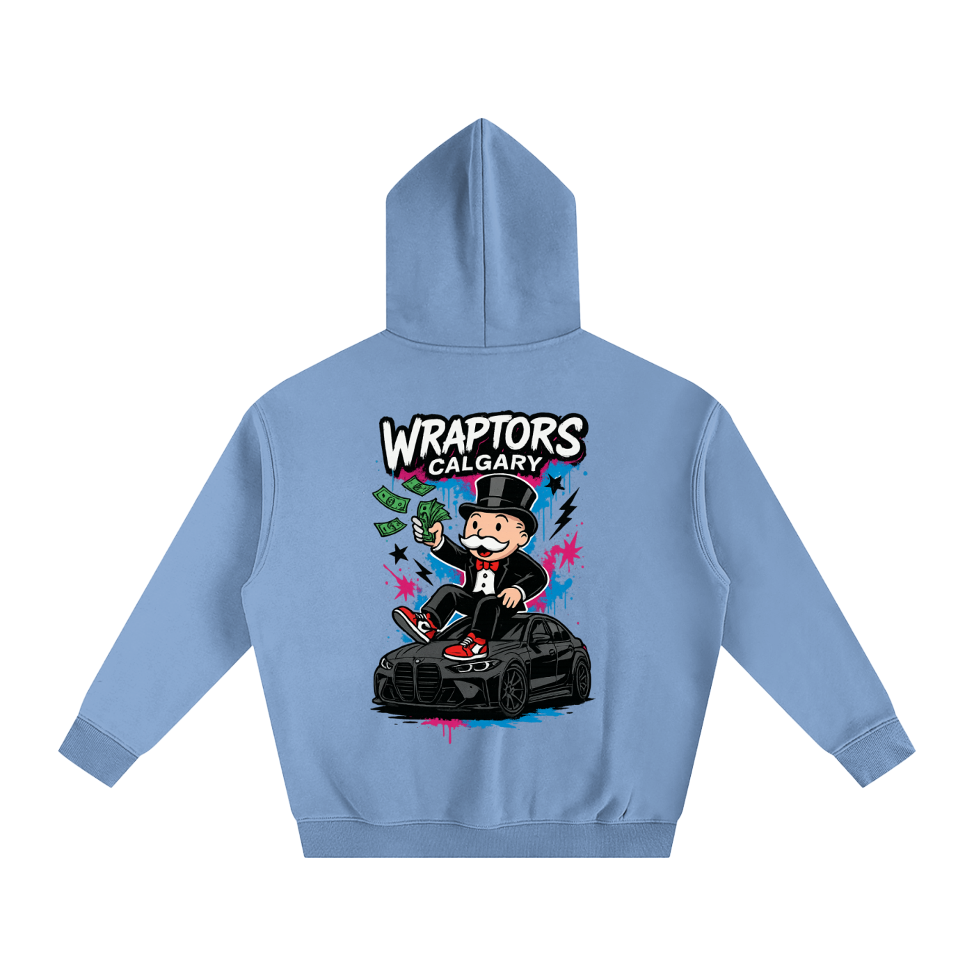 "MONOPOLY" Oversize Fleeced Hoodie