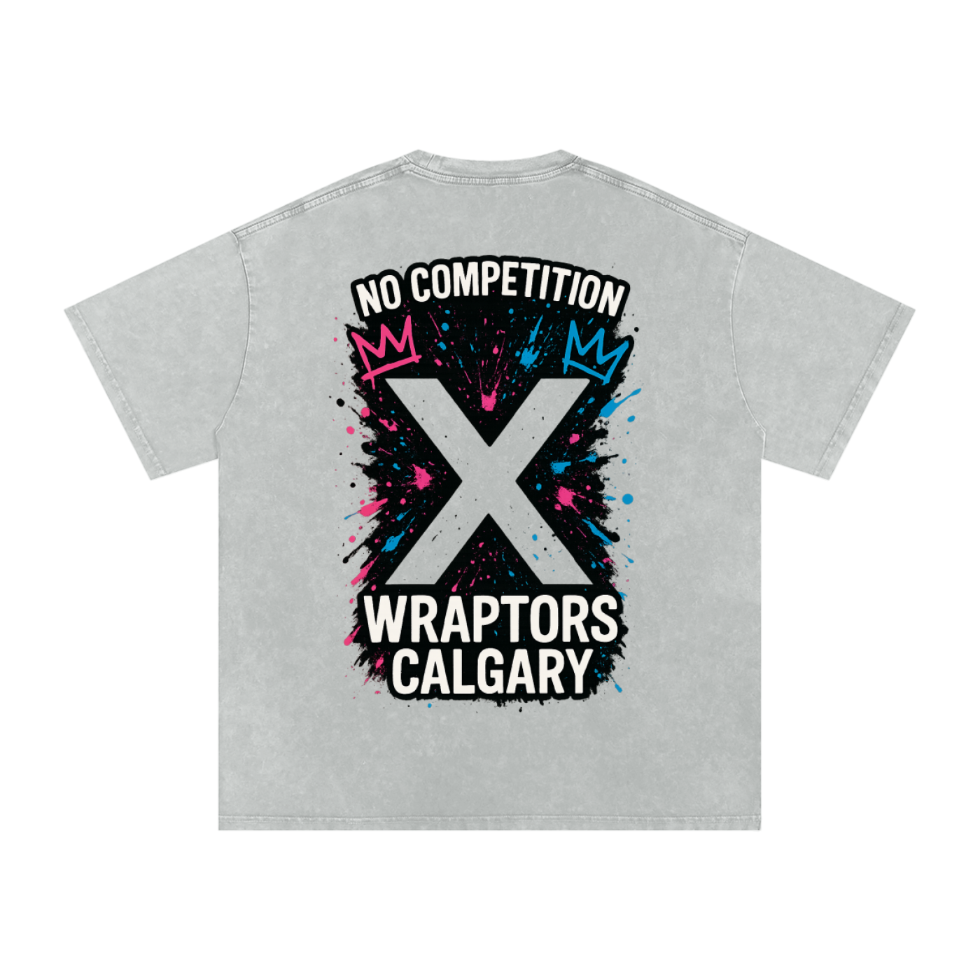 "NO COMPETITION" Washed Oversized Tee