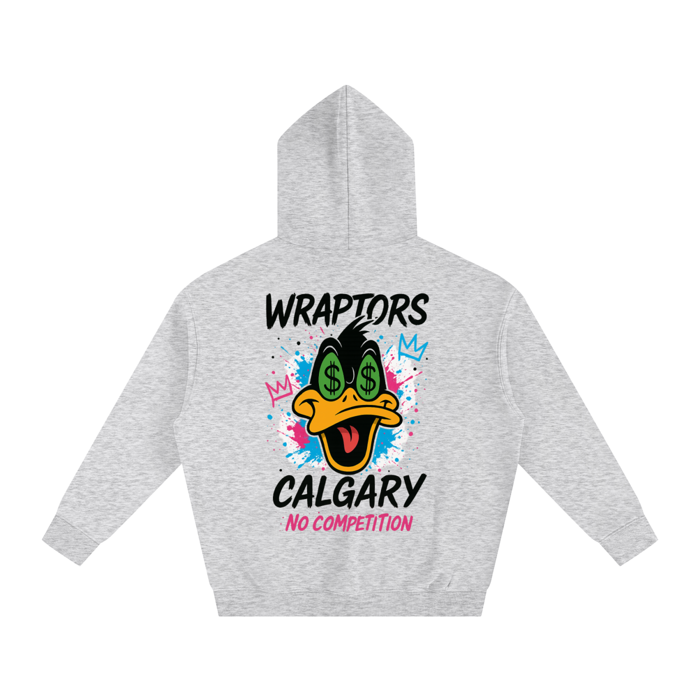 "DAFFY" Oversize Fleeced Hoodie