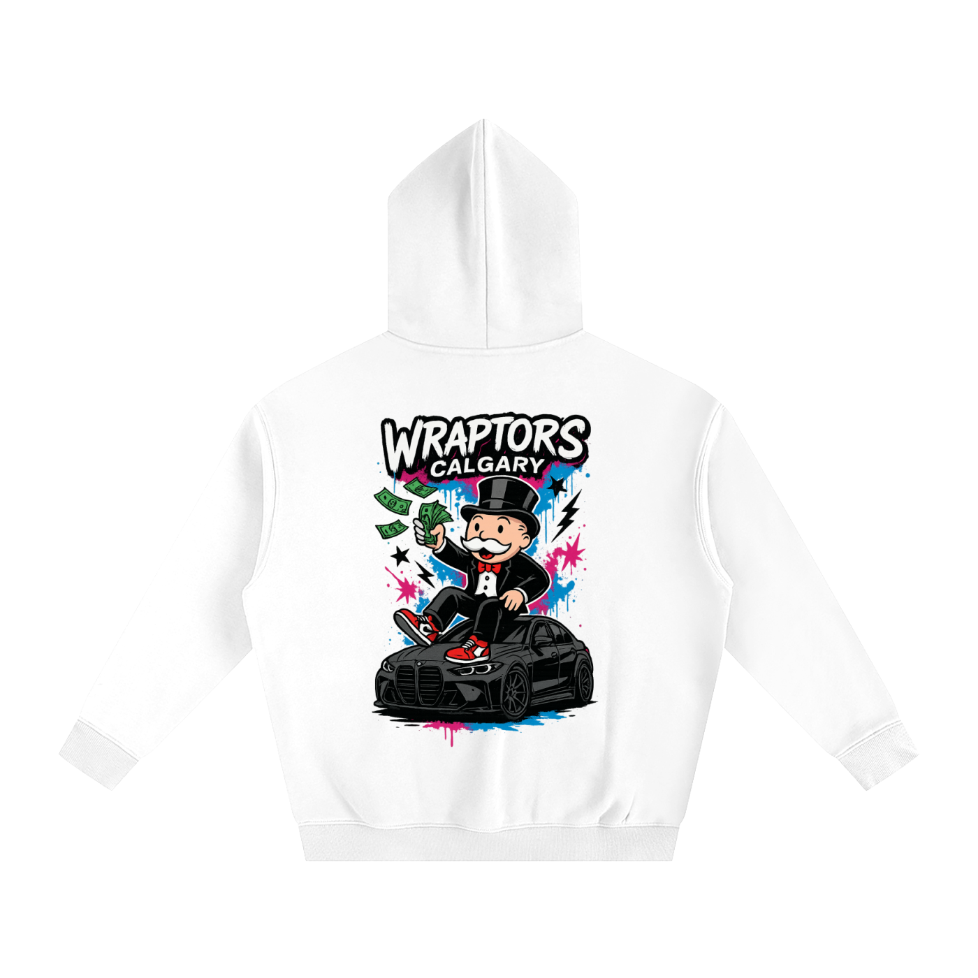 "MONOPOLY" Oversize Fleeced Hoodie