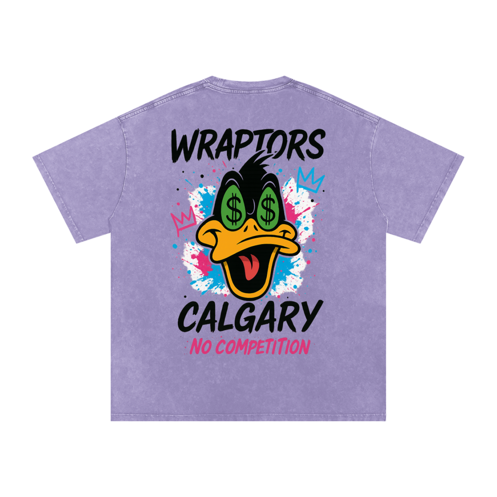 "DAFFY" Washed Oversized Tee