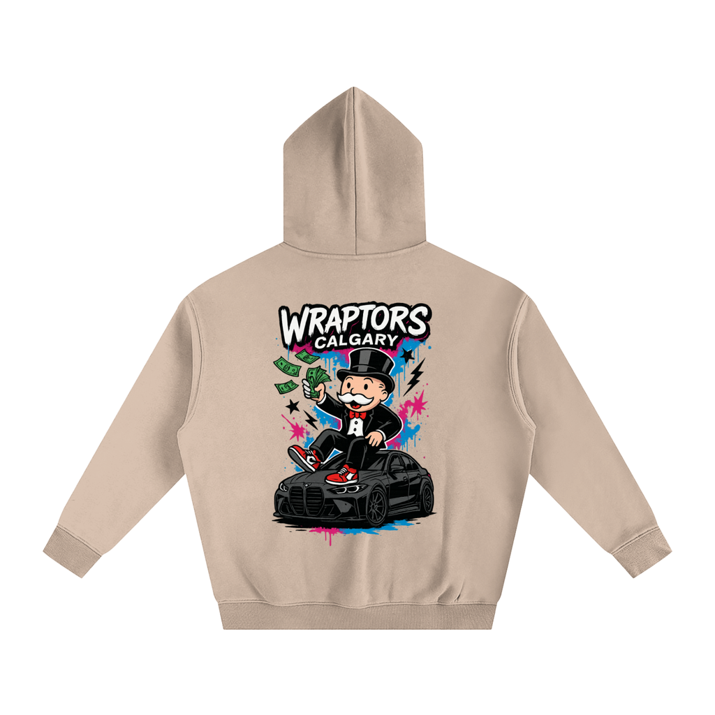 "MONOPOLY" Oversize Fleeced Hoodie
