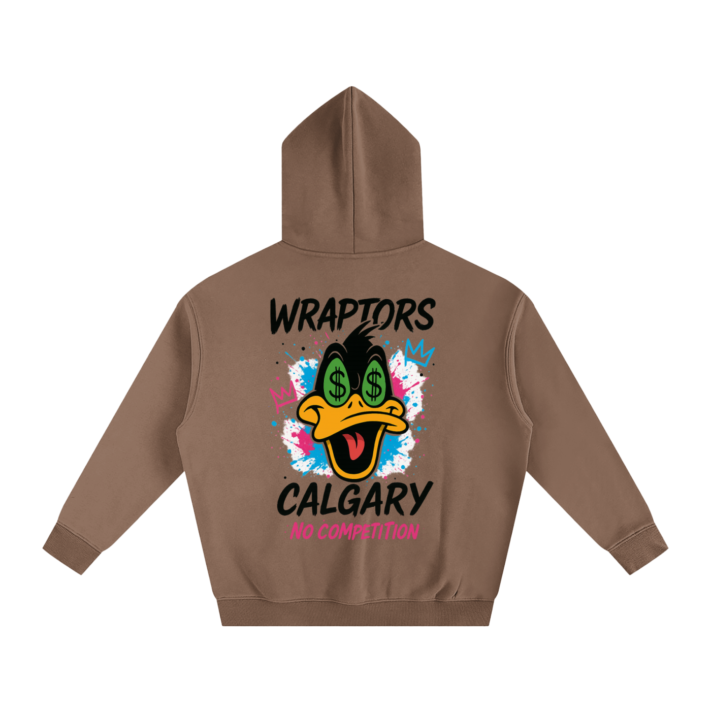 "DAFFY" Oversize Fleeced Hoodie