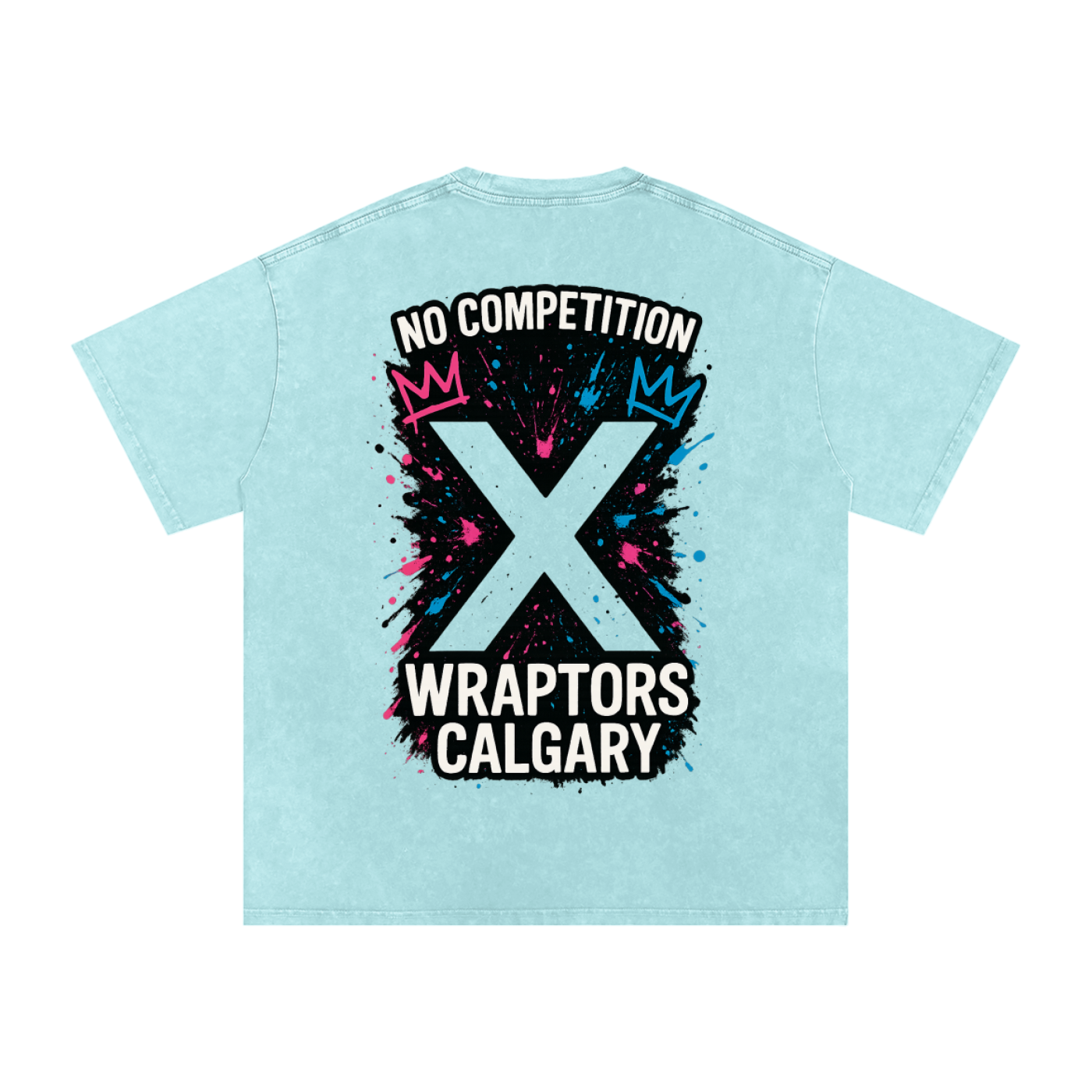 "NO COMPETITION" Washed Oversized Tee