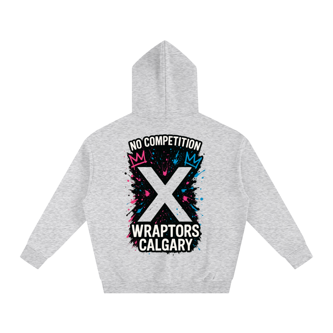 "NO COMPETITION" Oversize Fleeced Hoodie