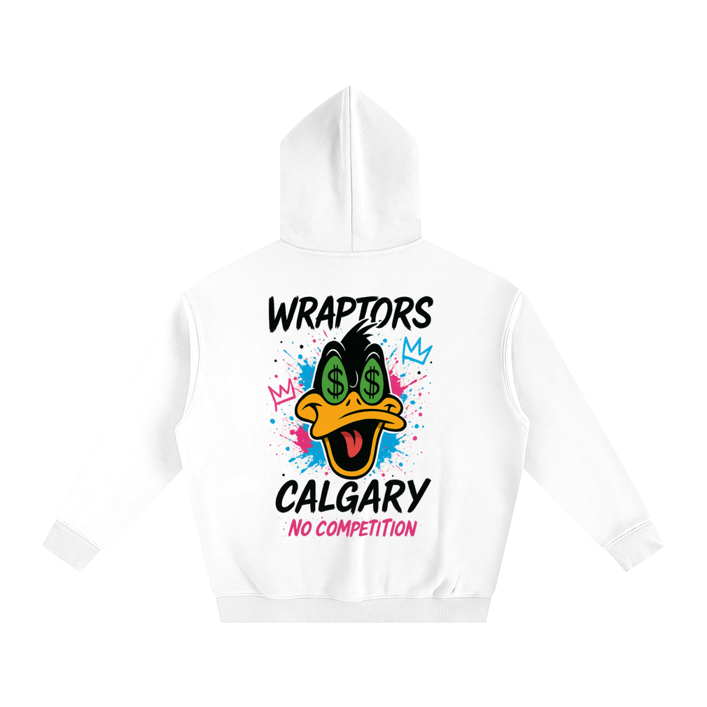 "DAFFY" Oversize Fleeced Hoodie