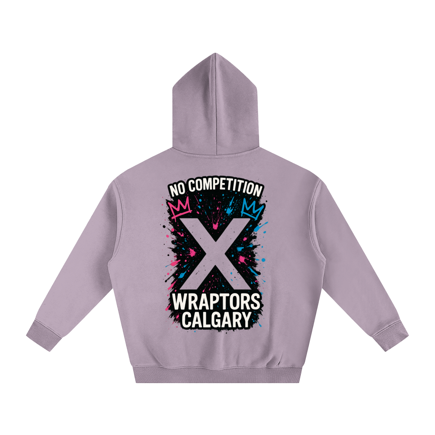 "NO COMPETITION" Oversize Fleeced Hoodie