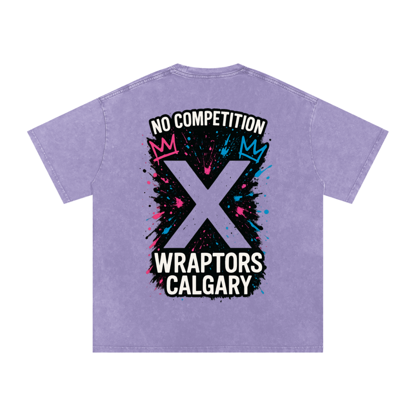 "NO COMPETITION" Washed Oversized Tee